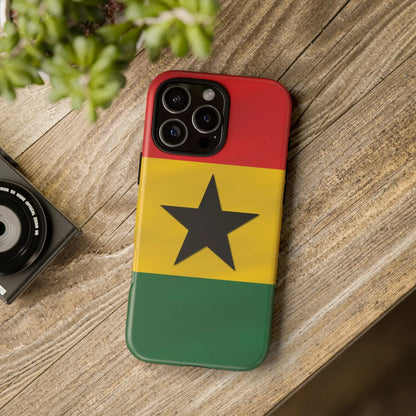 Ghana Colors Rugged Phone Cover - DiwaKi