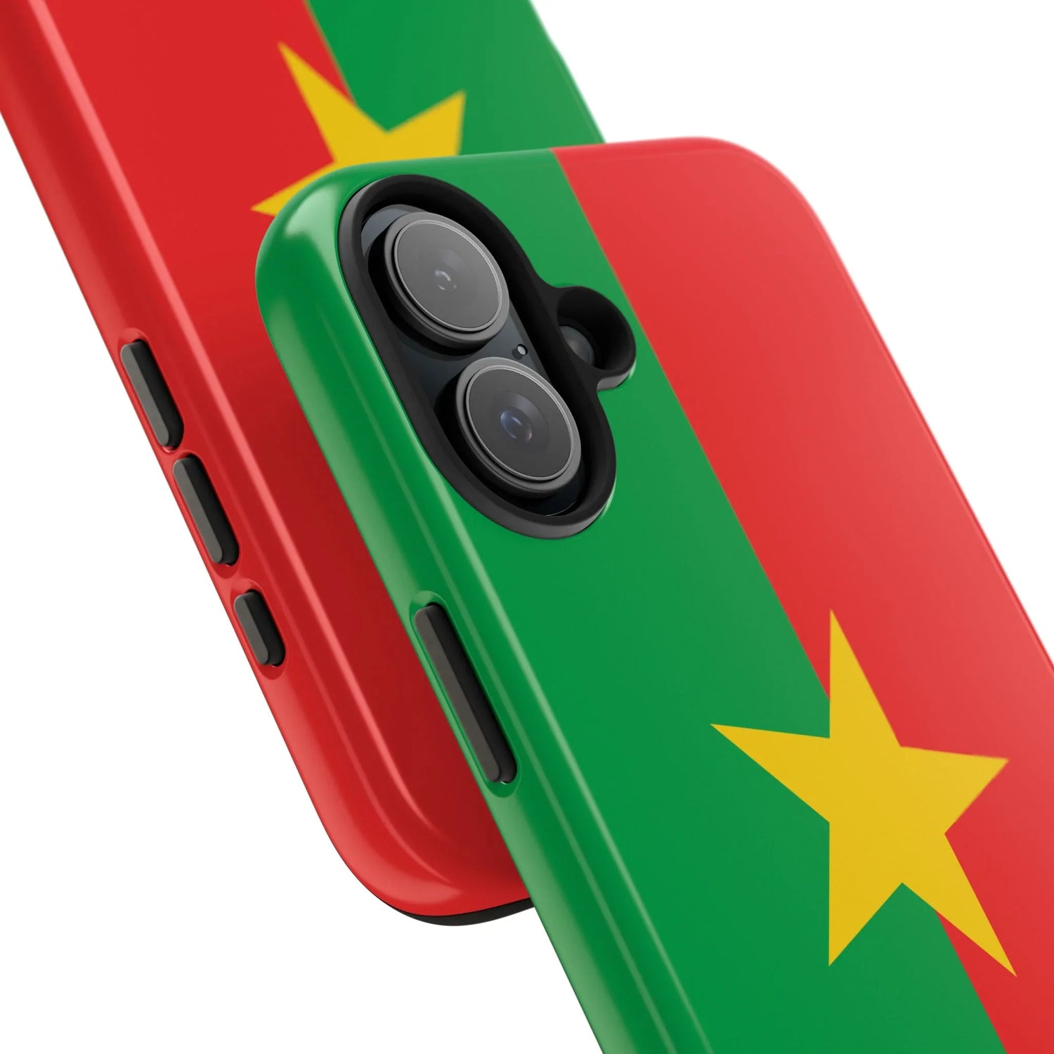 Burkina Faso Flag Tough Phone Case – Durable Protective Cover - DiwaKi