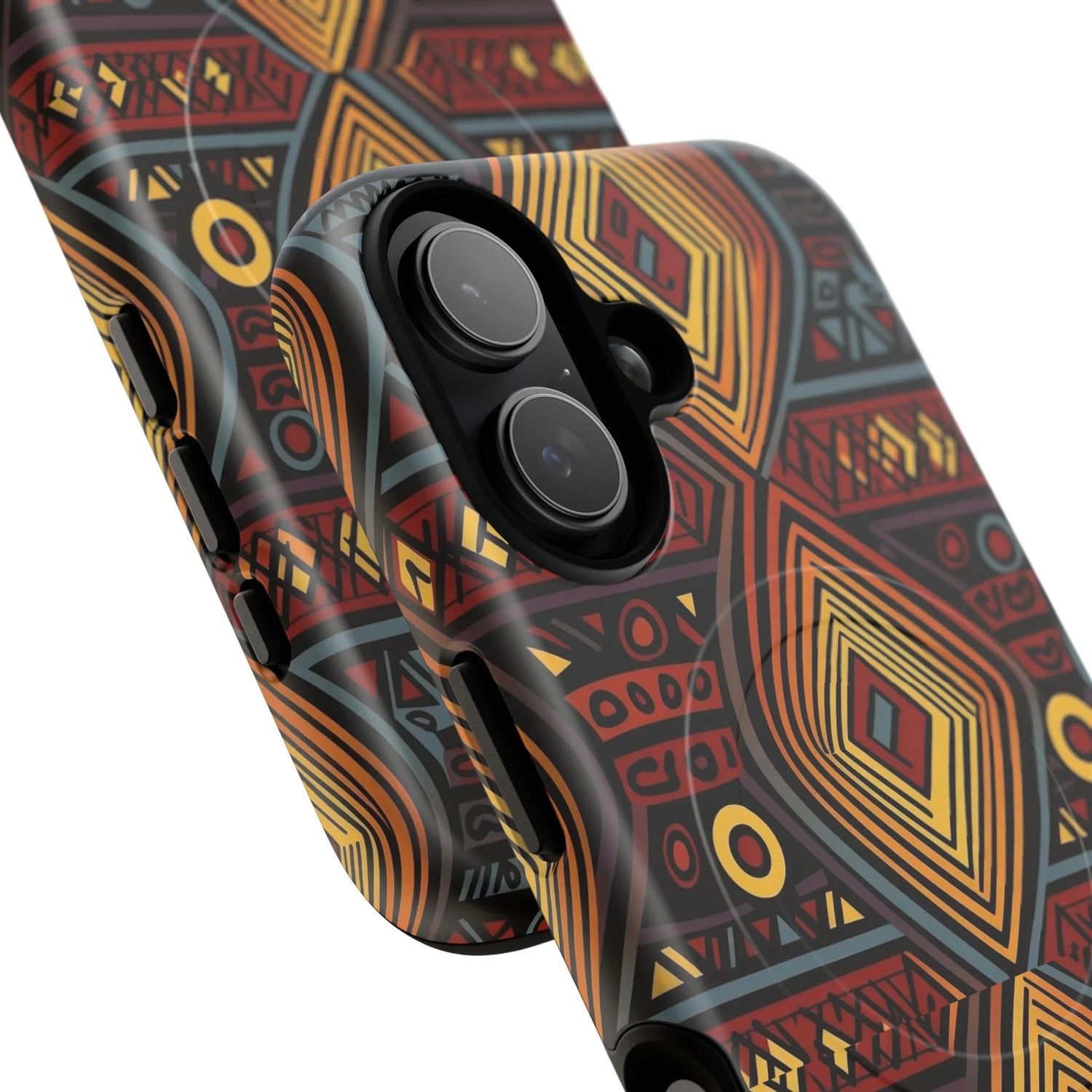 Tribal Geometric Tough Magnetic Phone Case - DiwaKi