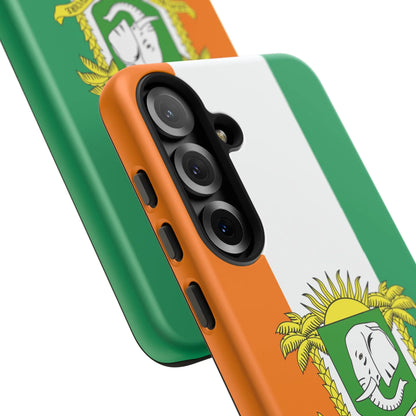 Ivory Coast Flag Tough Phone Case – Côte d&