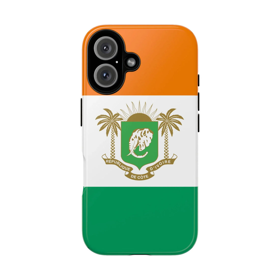 Ivory Coast Flag Tough Phone Case — Côte d&