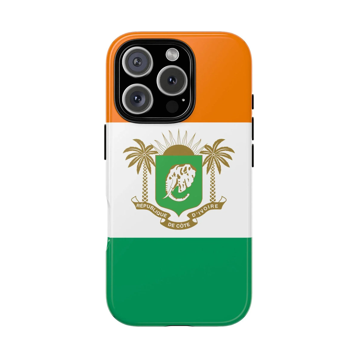 Ivory Coast Flag Tough Phone Case — Côte d&