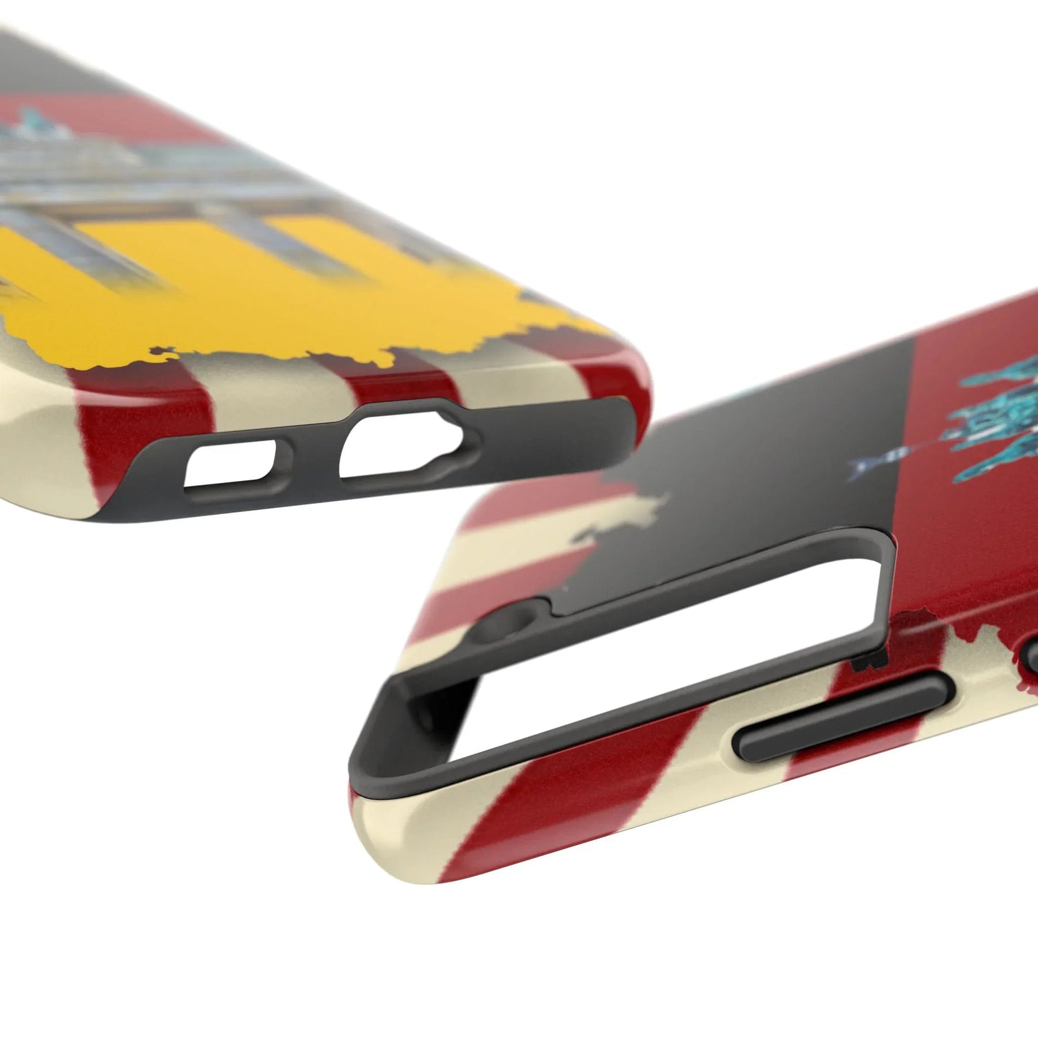 German Flag Brandenburger Gate Tough Phone Case – Berlin Landmark Protective Cover - DiwaKi