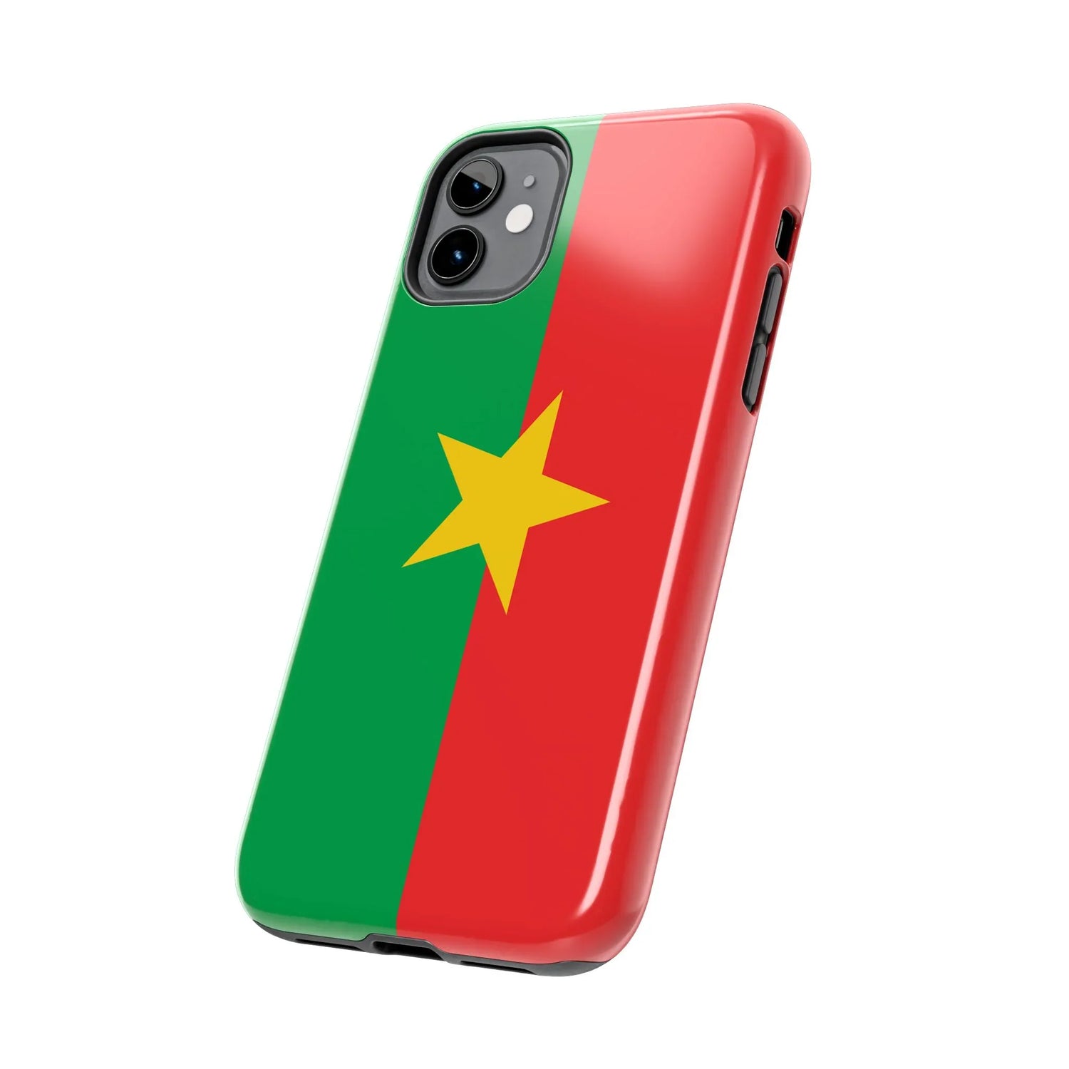 Burkina Faso Flag Tough Phone Case – Durable Protective Cover - DiwaKi