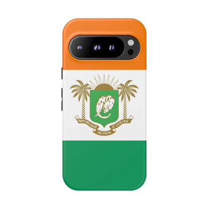 Ivory Coast Flag Tough Phone Case — Côte d&