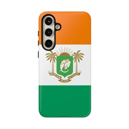 Ivory Coast Flag Tough Phone Case — Côte d&