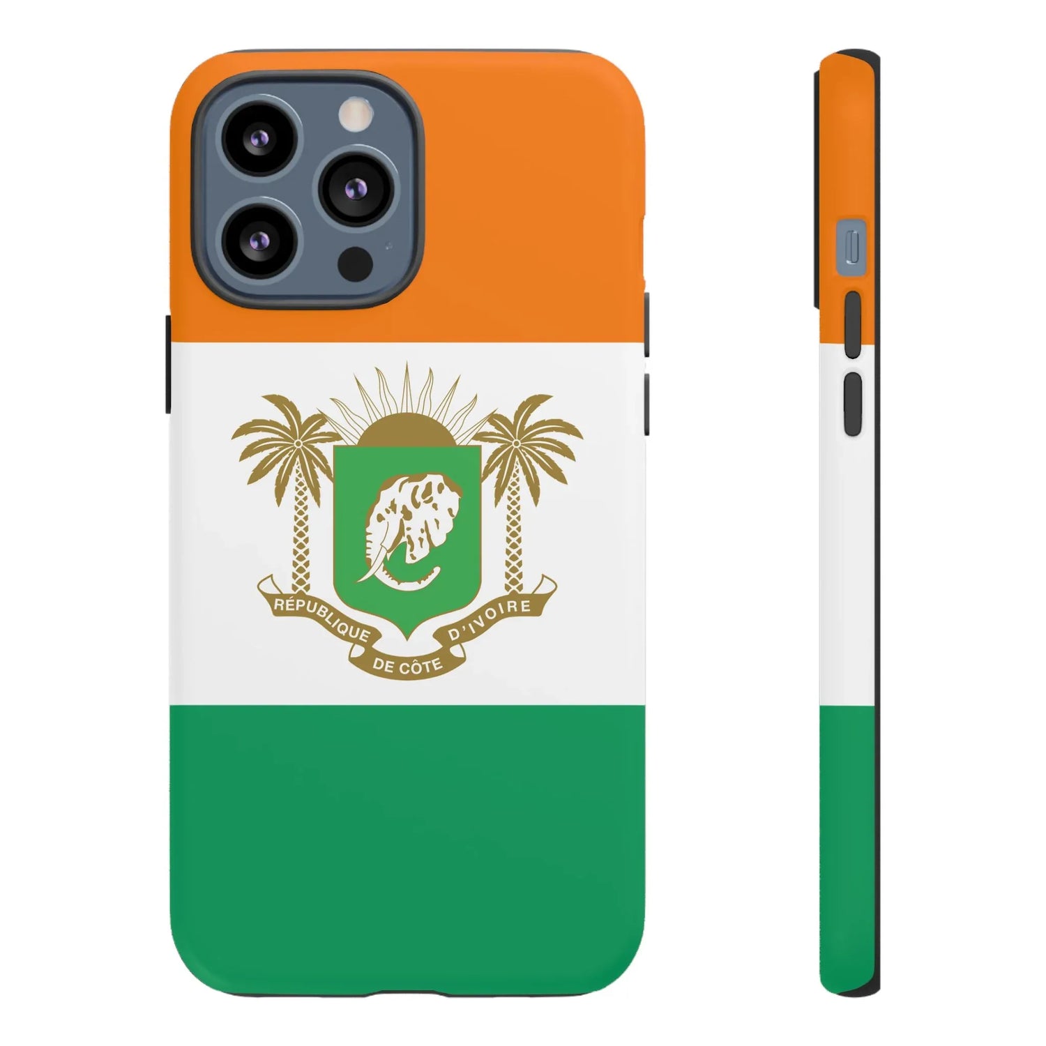 Ivory Coast Flag Tough Phone Case — Côte d&