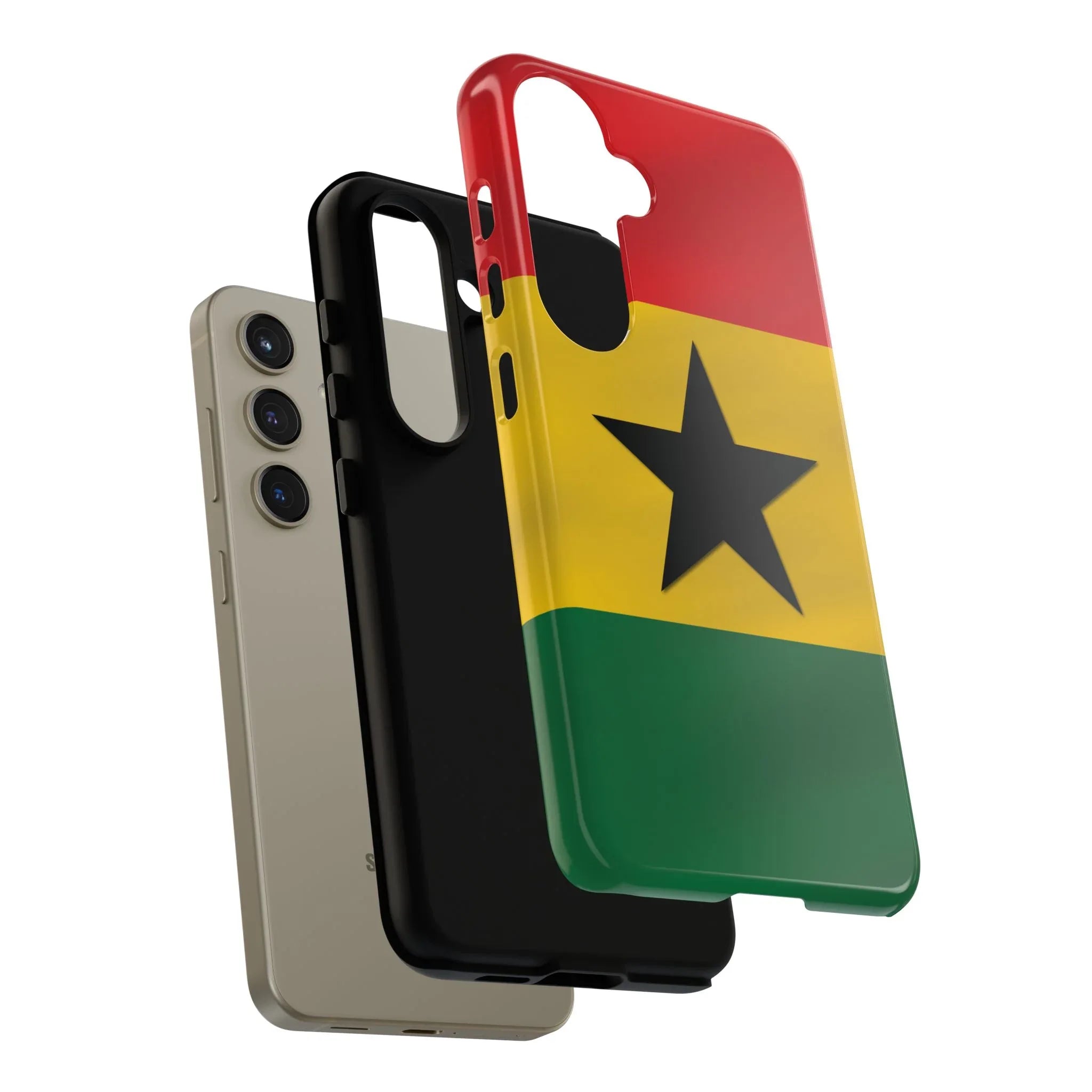 Ghana Colors Rugged Phone Cover - DiwaKi