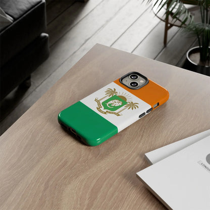 Ivory Coast Flag Tough Phone Case — Côte d&