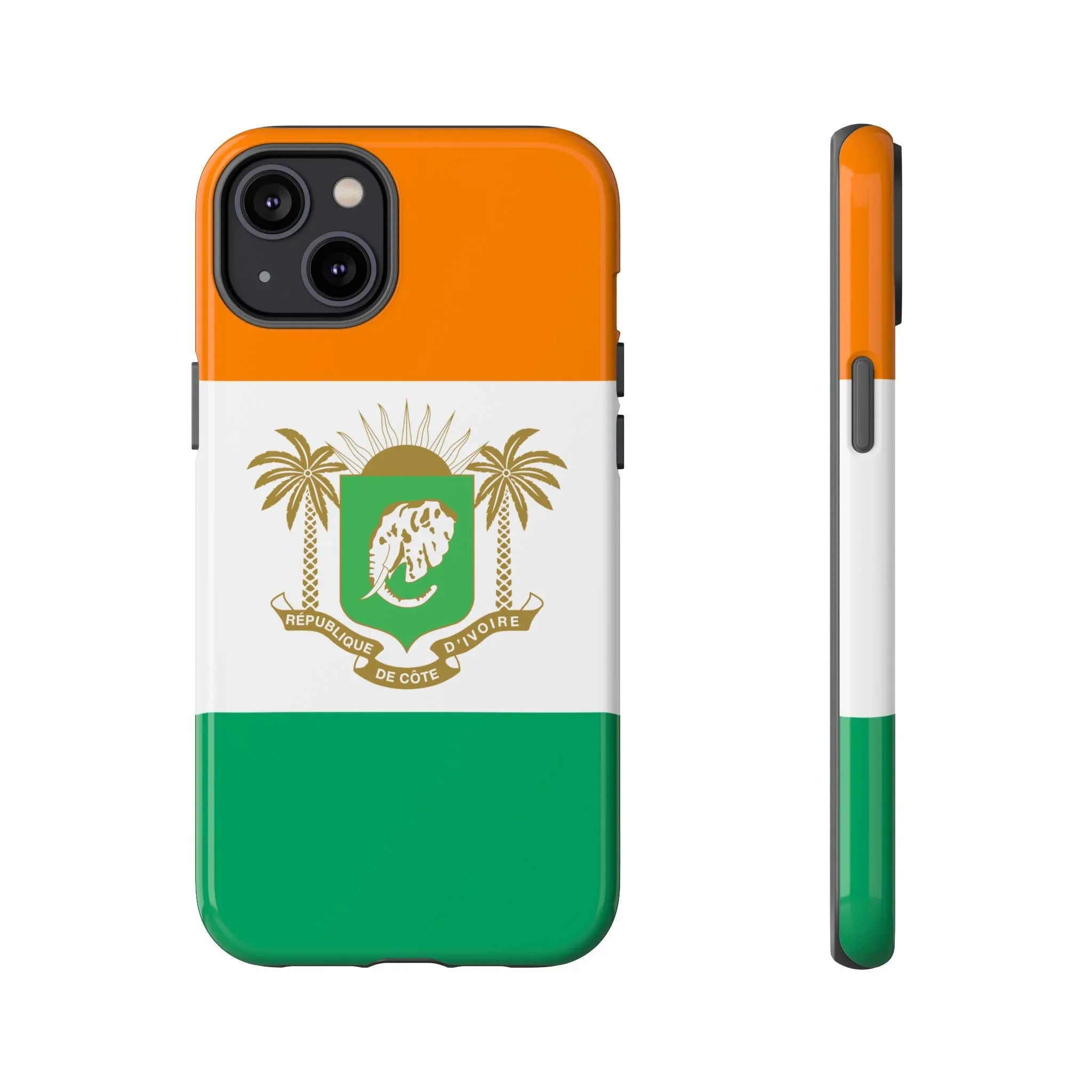 Ivory Coast Flag Tough Phone Case — Côte d&