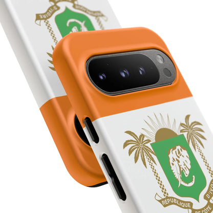 Ivory Coast Flag Tough Phone Case — Côte d&