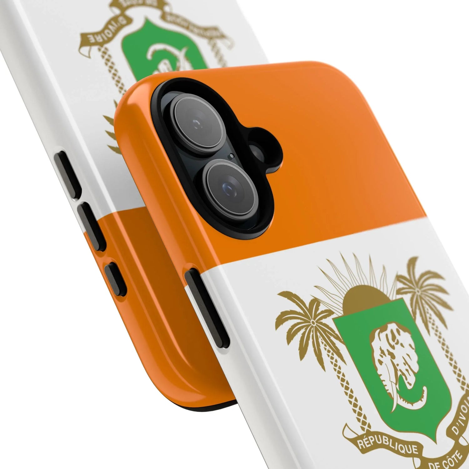 Ivory Coast Flag Tough Phone Case — Côte d&