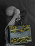 Vegan leather African bogolan print handbag - DiwaKi