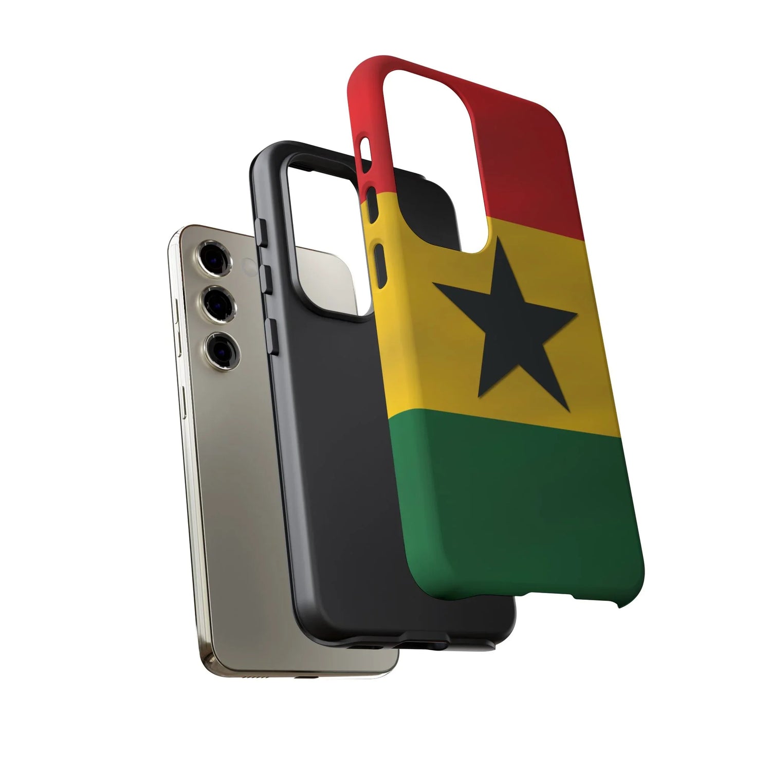 Ghana Colors Rugged Phone Cover - DiwaKi