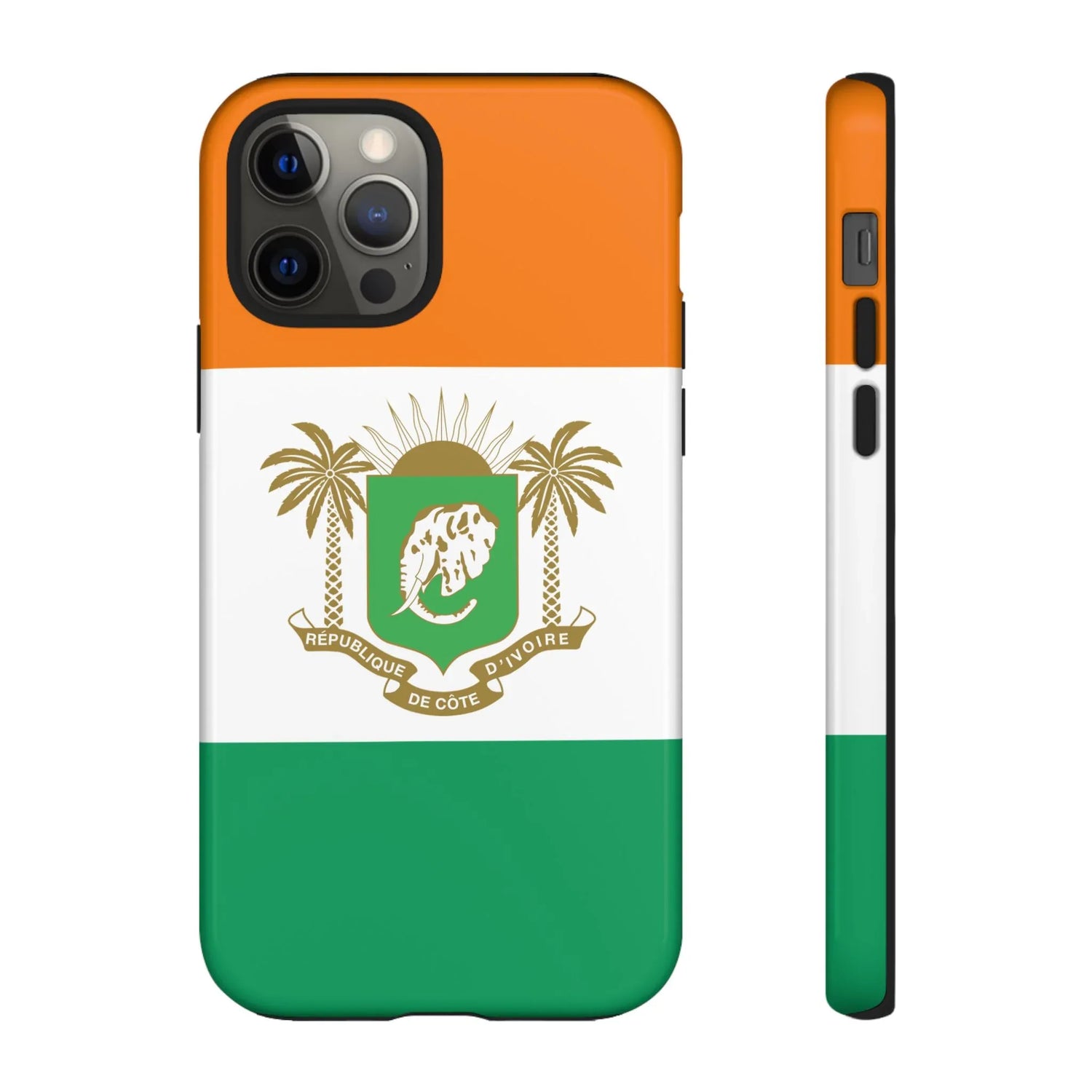 Ivory Coast Flag Tough Phone Case — Côte d&