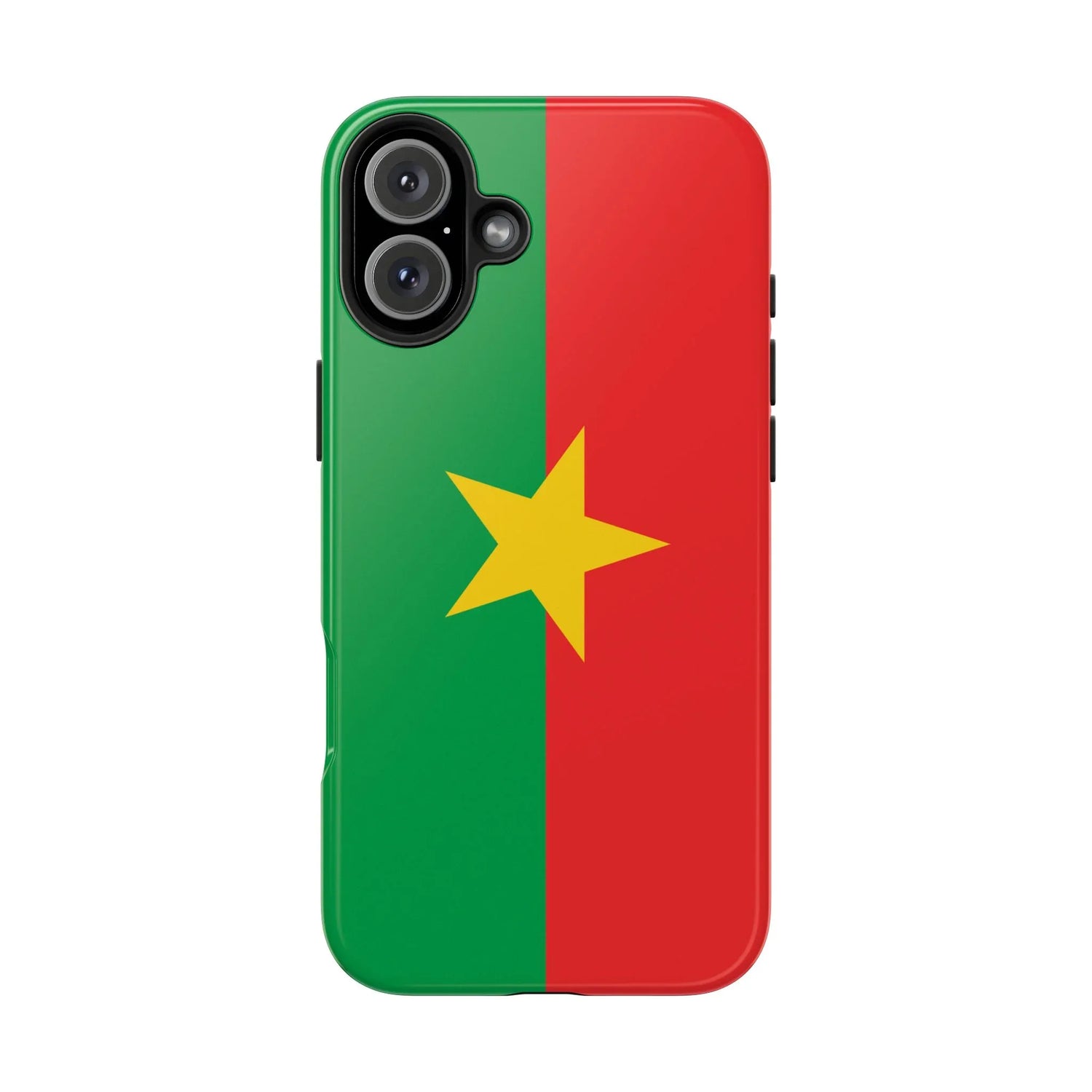 Burkina Faso Flag Tough Phone Case – Durable Protective Cover - DiwaKi