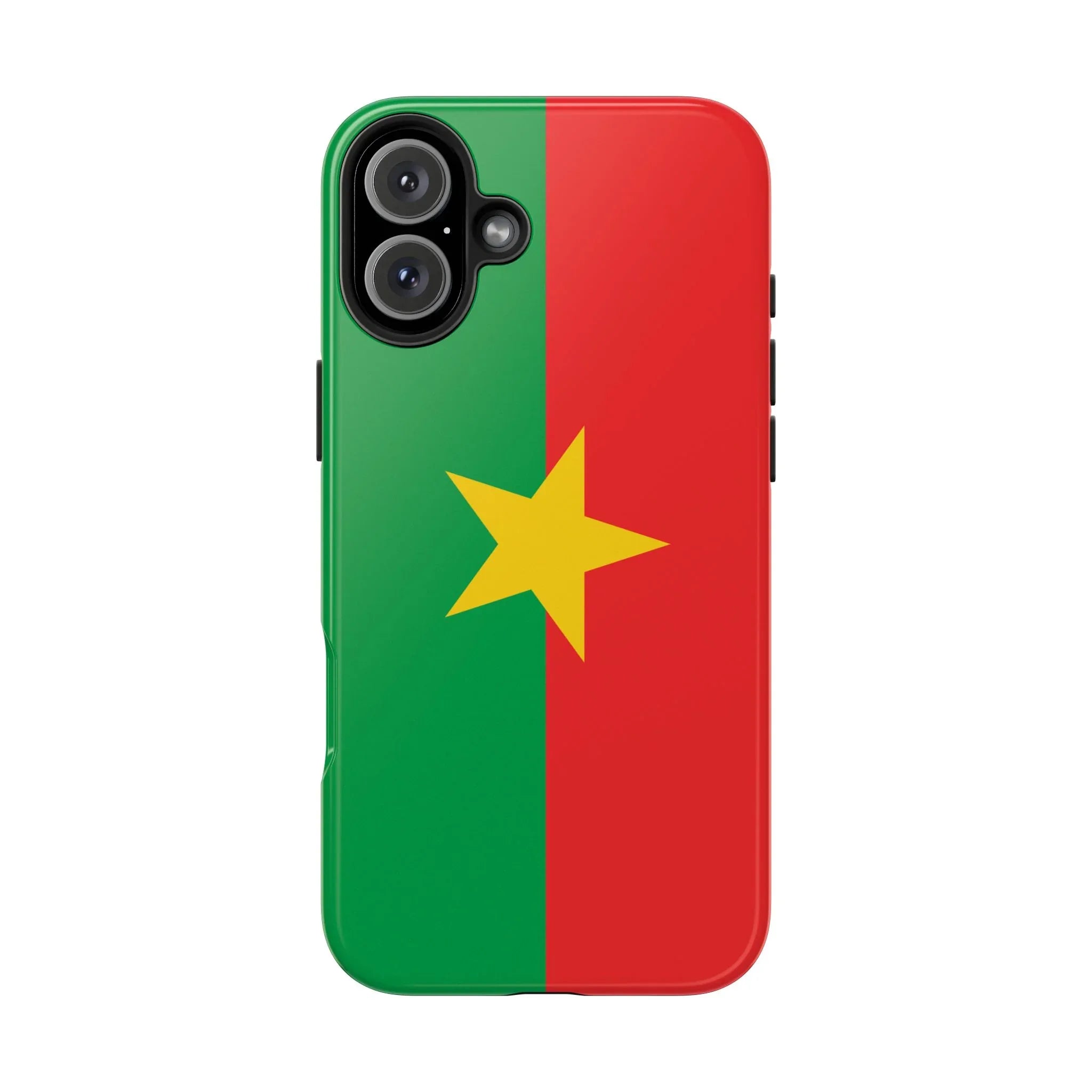 Burkina Faso Flag Tough Phone Case – Durable Protective Cover - DiwaKi