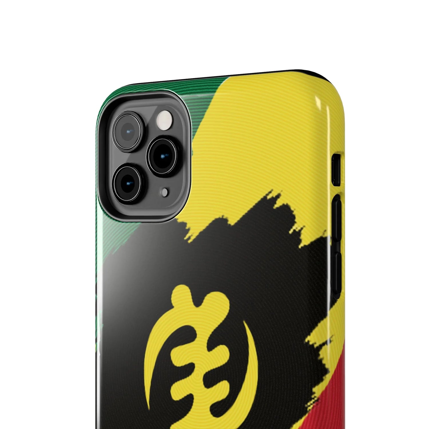 Sankofa Tough Phone Case — Shockproof Protective Phone Cover with Ghana Adinkra Symbol - DiwaKi