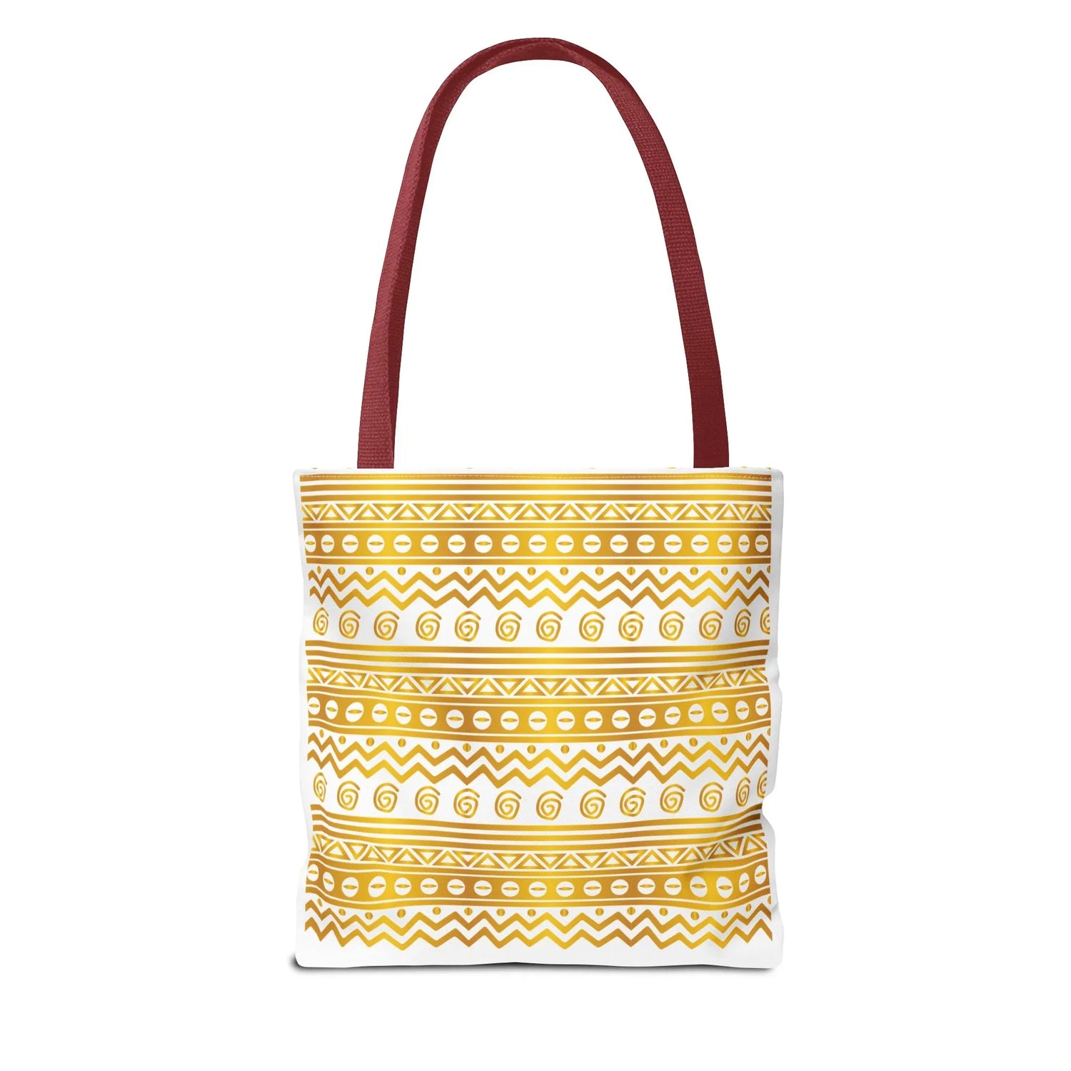 Boho Chic Gold Pattern Tote - DiwaKi