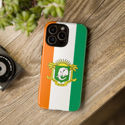 Ivory Coast Flag Tough Phone Case – Côte d&