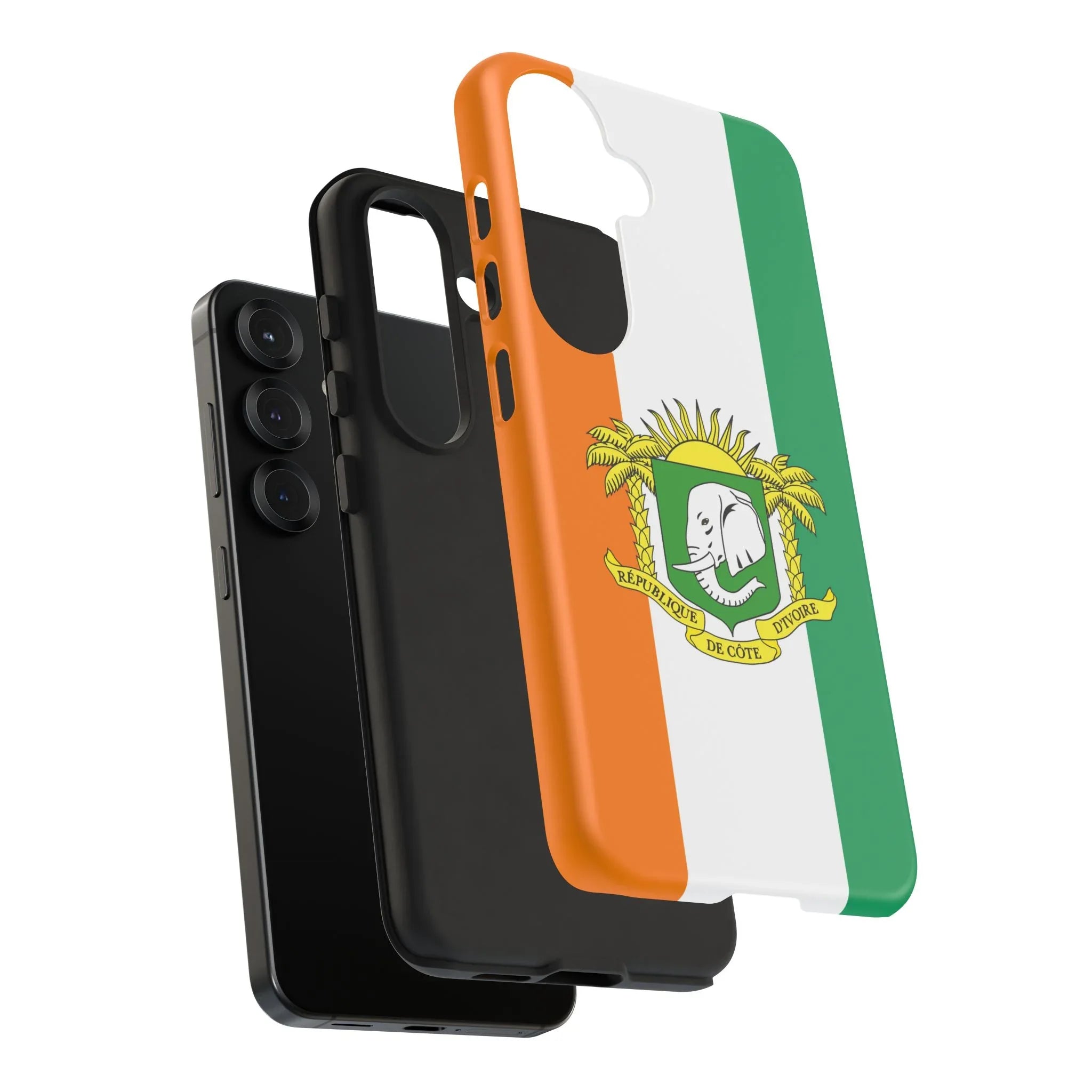 Ivory Coast Flag Tough Phone Case – Côte d&