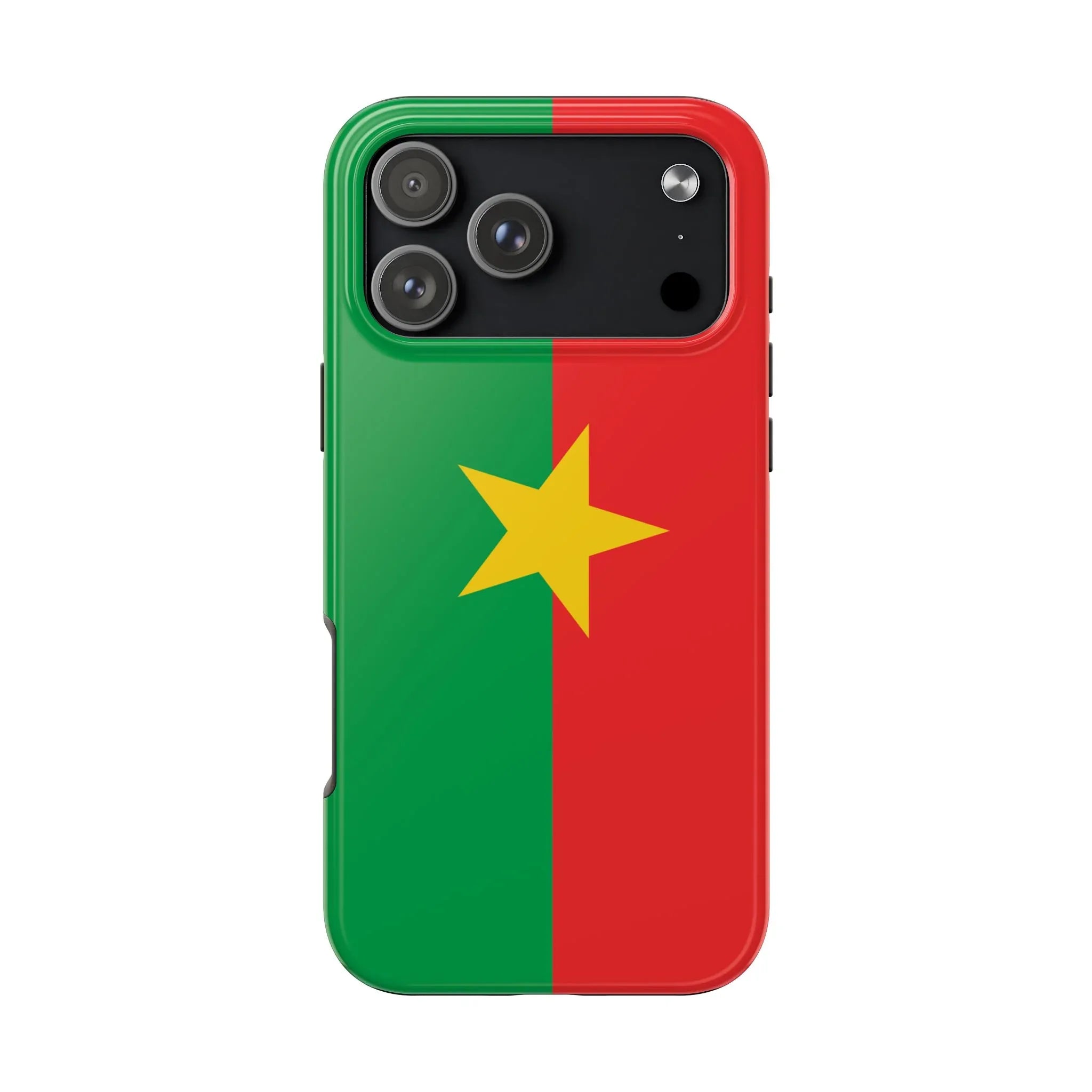 Burkina Faso Flag Tough Phone Case – Durable Protective Cover - DiwaKi