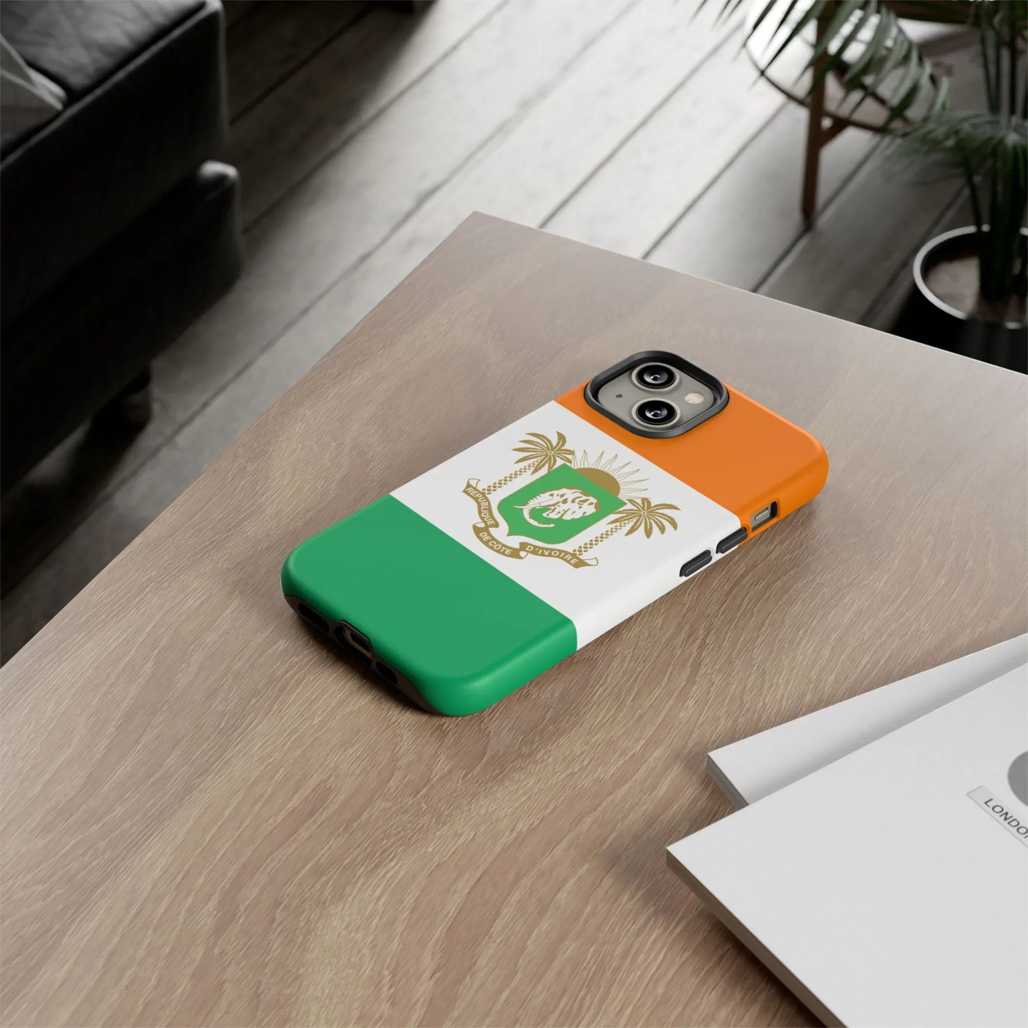 Ivory Coast Flag Tough Phone Case — Côte d&