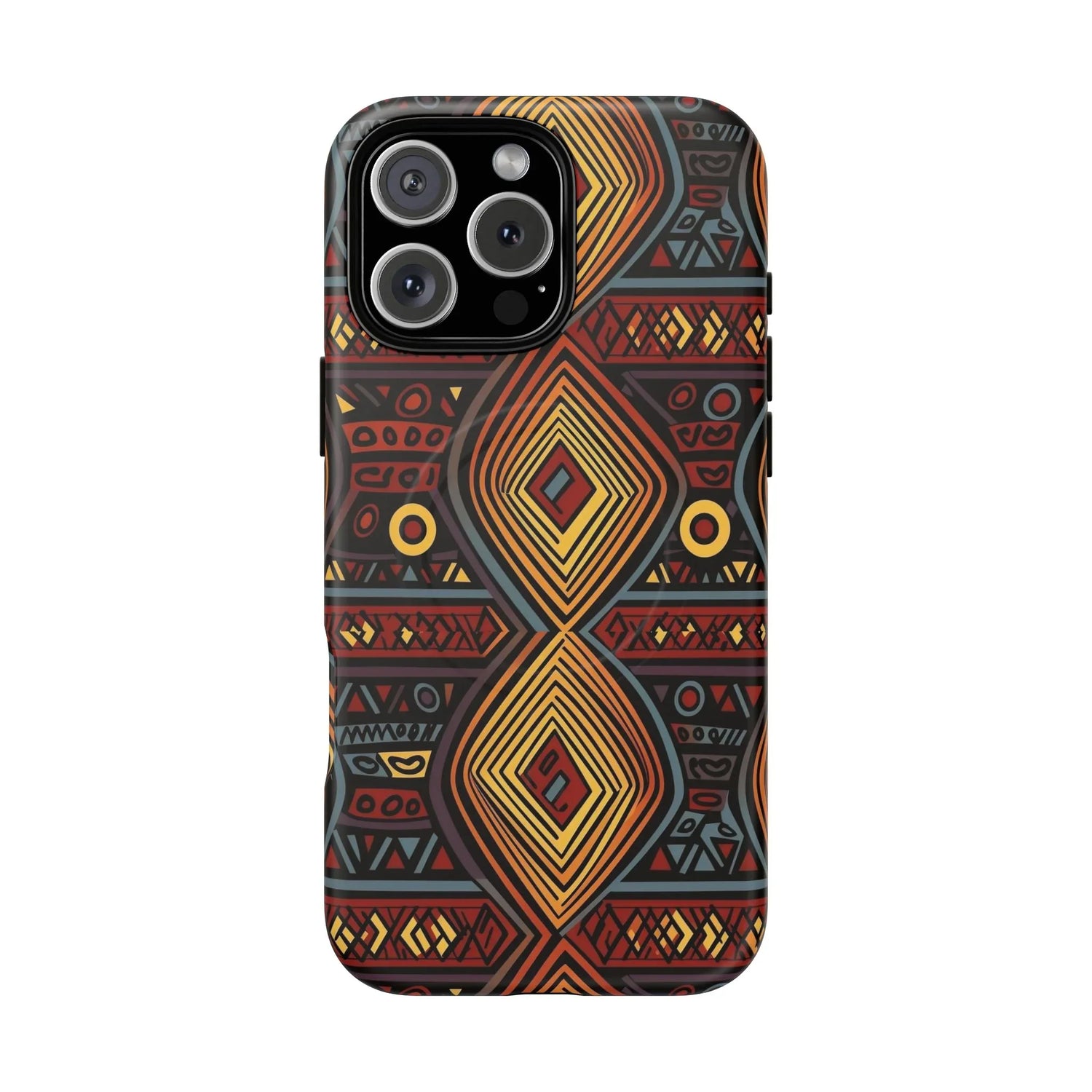 Tribal Geometric Tough Magnetic Phone Case - DiwaKi