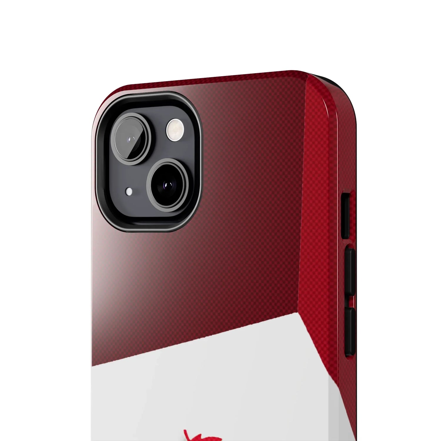 Canada Autumn Maple Tough Phone Case — Red &amp; White Protective Fall Design - DiwaKi