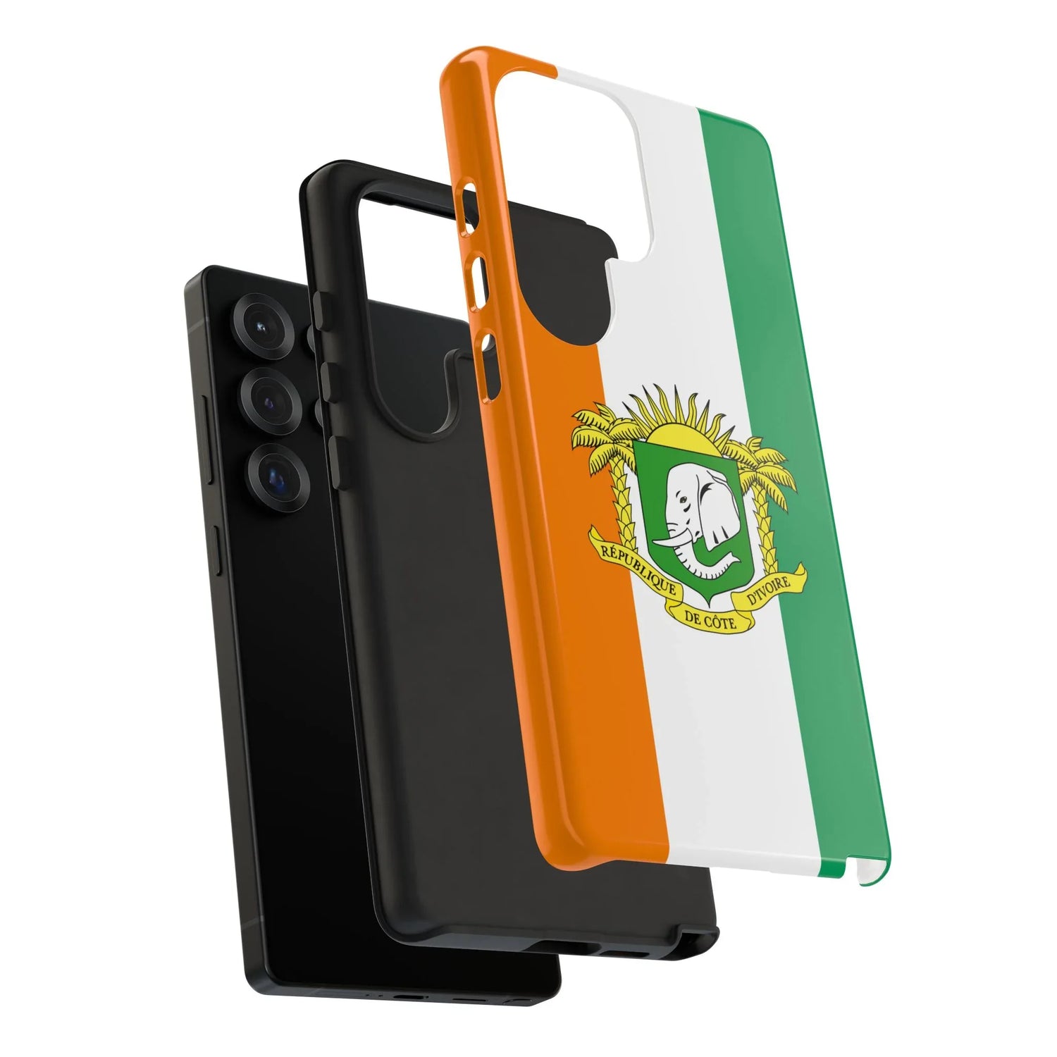 Ivory Coast Flag Tough Phone Case – Côte d&