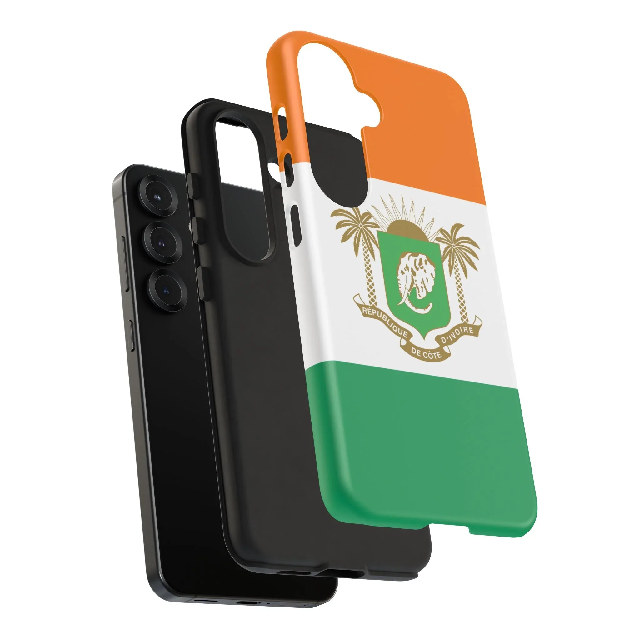 Ivory Coast Flag Tough Phone Case — Côte d&