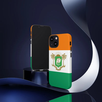 Ivory Coast Flag Tough Phone Case — Côte d&