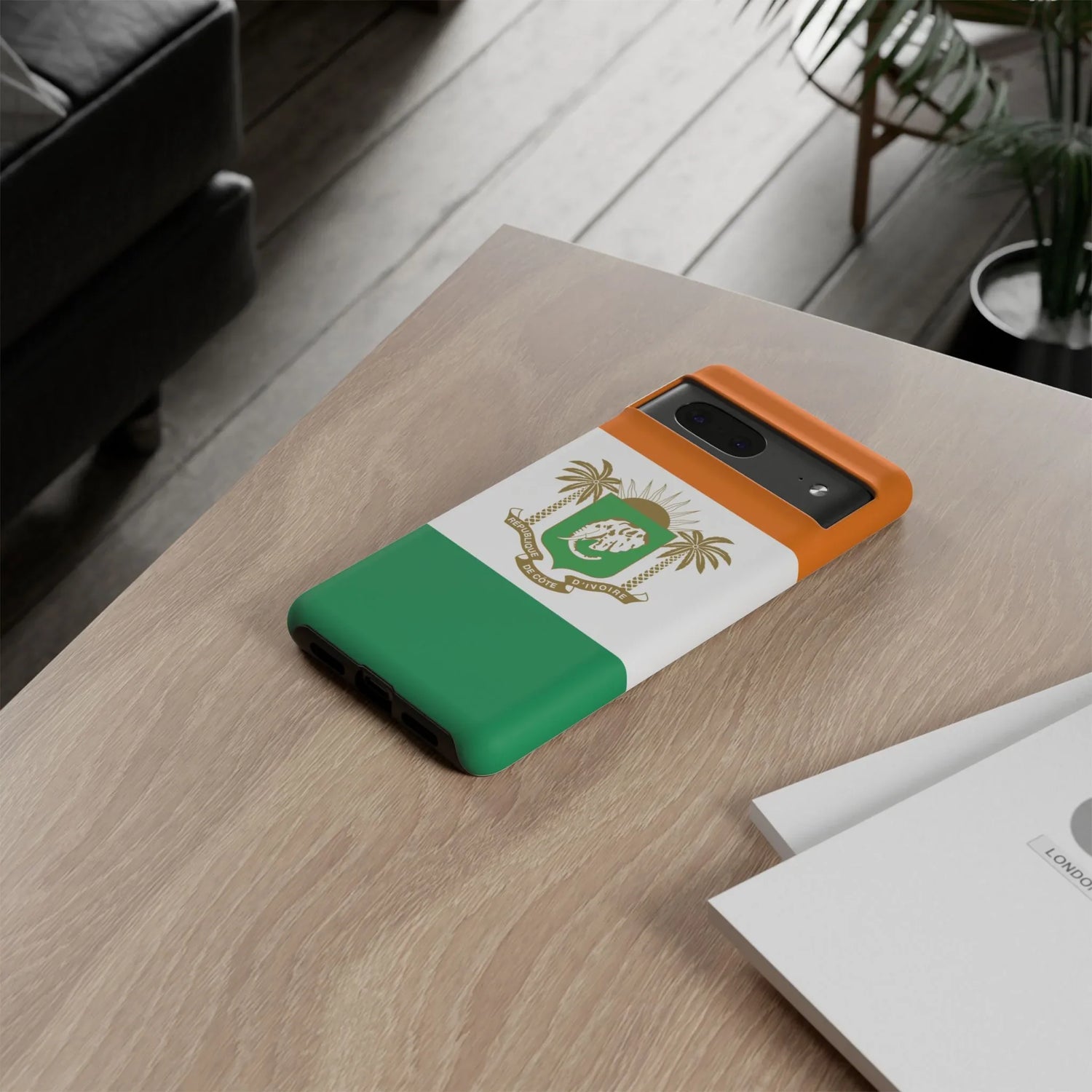 Ivory Coast Flag Tough Phone Case — Côte d&