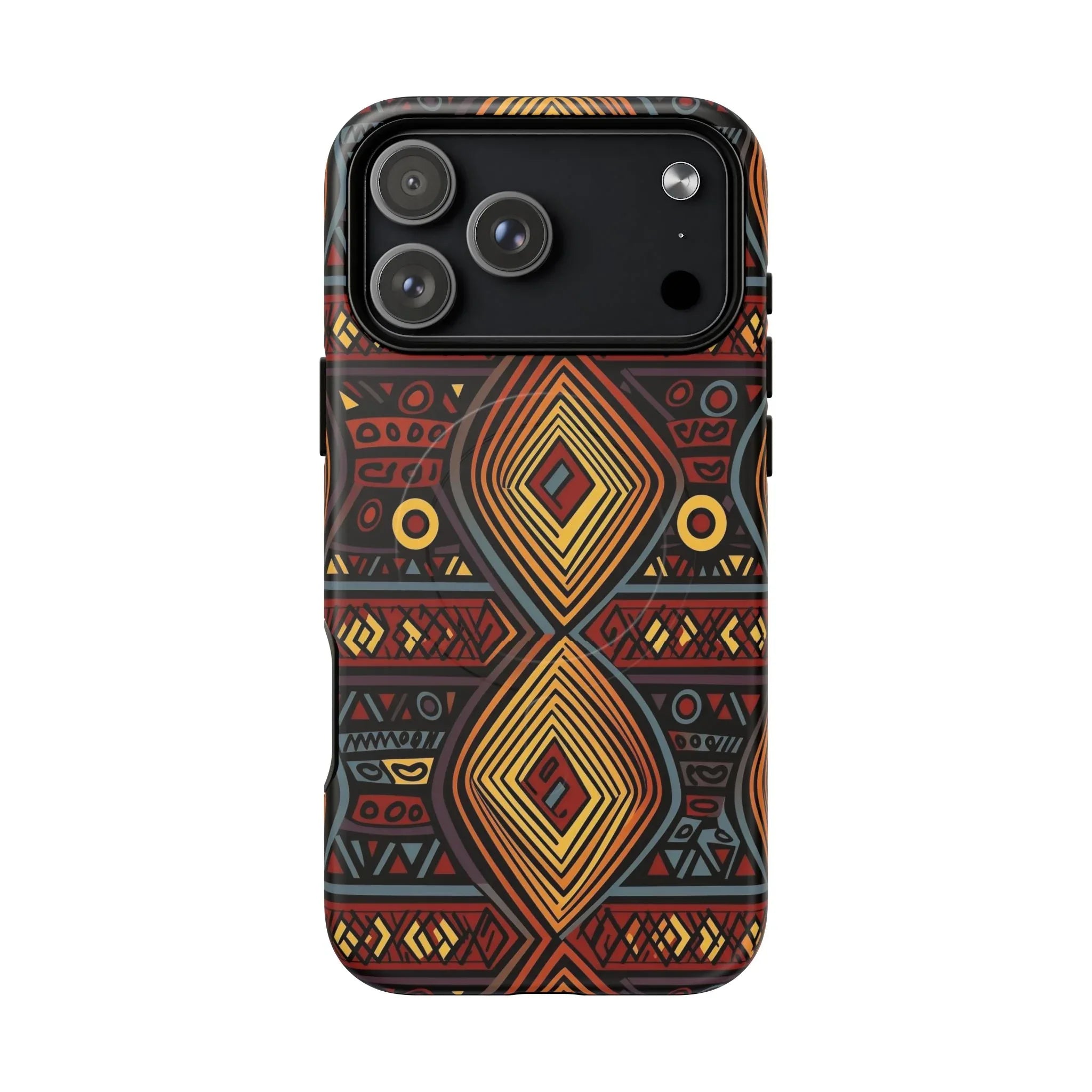 Tribal Geometric Tough Magnetic Phone Case - DiwaKi