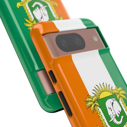 Ivory Coast Flag Tough Phone Case – Côte d&