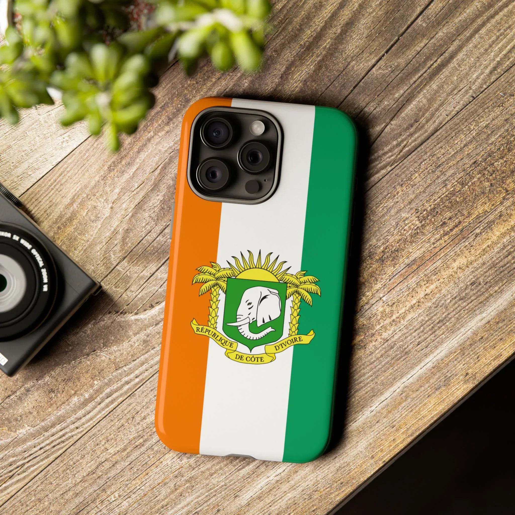Ivory Coast Flag Tough Phone Case – Côte d&