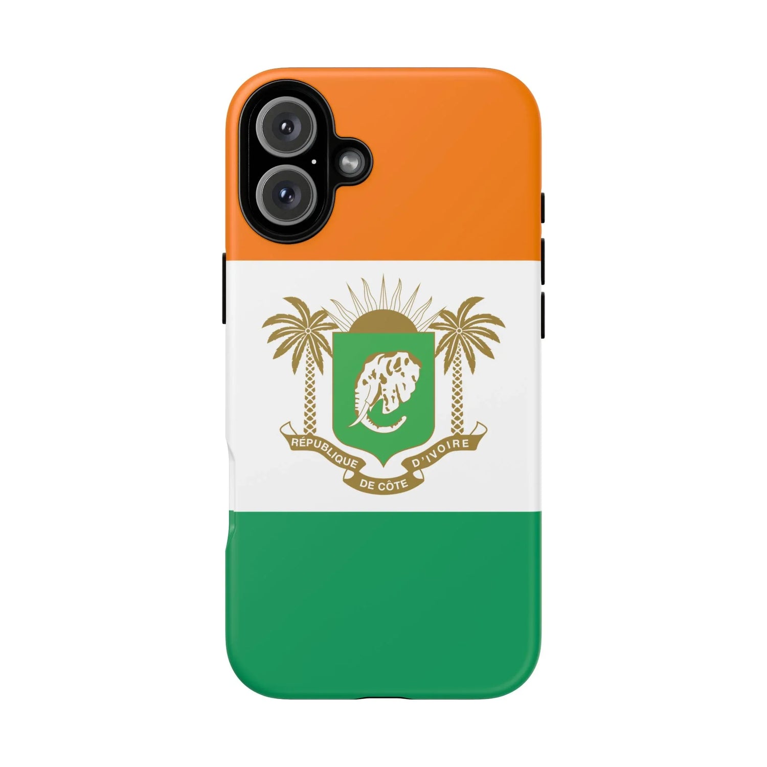 Ivory Coast Flag Tough Phone Case — Côte d&