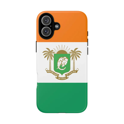 Ivory Coast Flag Tough Phone Case — Côte d&