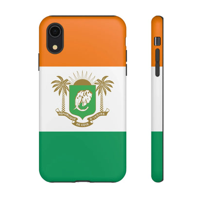 Ivory Coast Flag Tough Phone Case — Côte d&