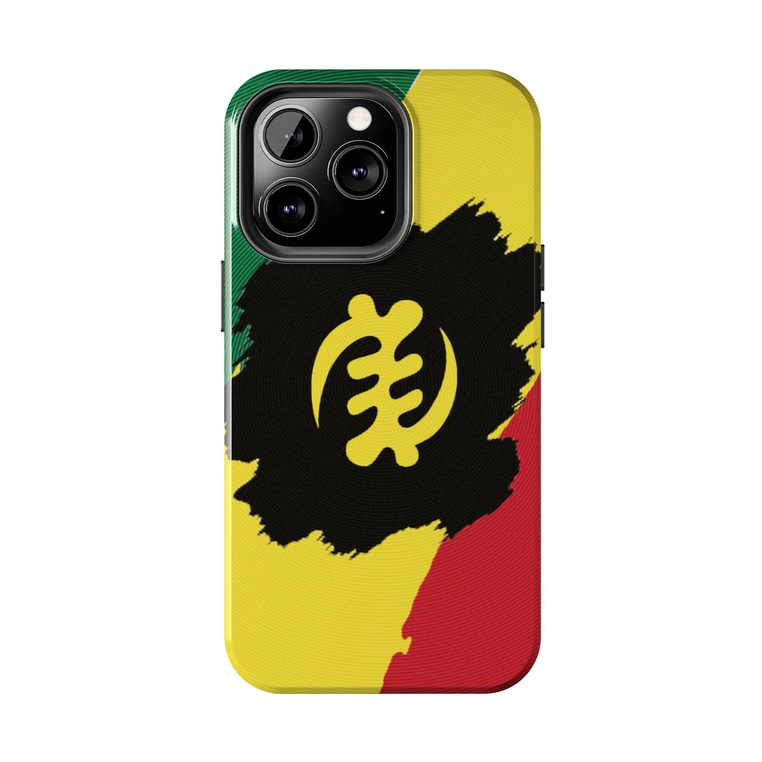 Sankofa Tough Phone Case — Shockproof Protective Phone Cover with Ghana Adinkra Symbol - DiwaKi