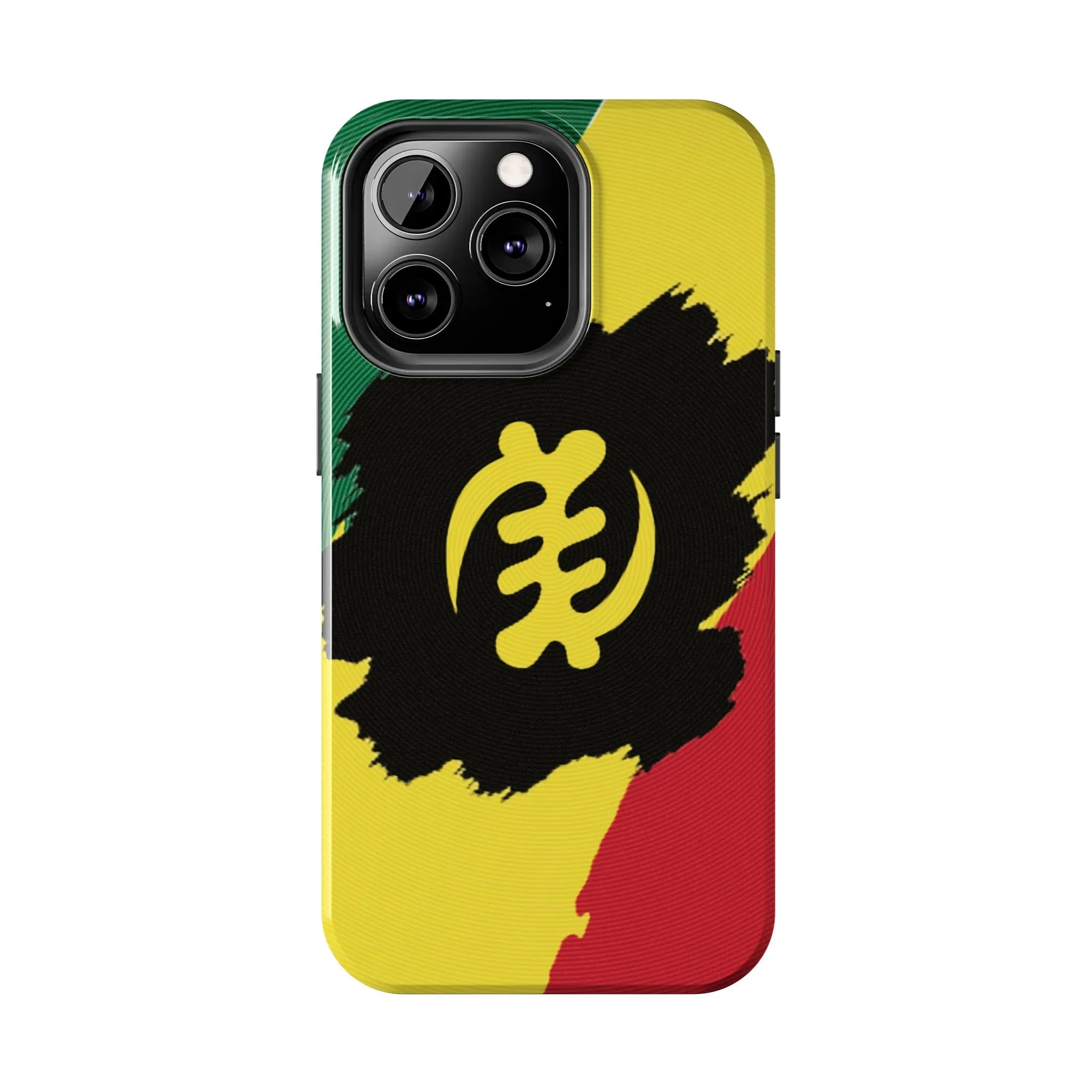 Sankofa Tough Phone Case — Shockproof Protective Phone Cover with Ghana Adinkra Symbol - DiwaKi