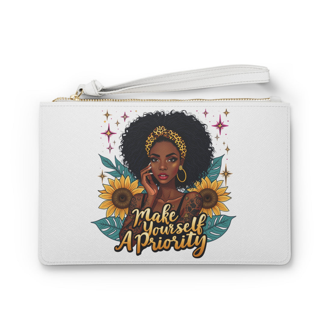 Clutch Bag - Make yourself a Priority