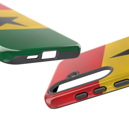 Ghana Colors Rugged Phone Cover - DiwaKi
