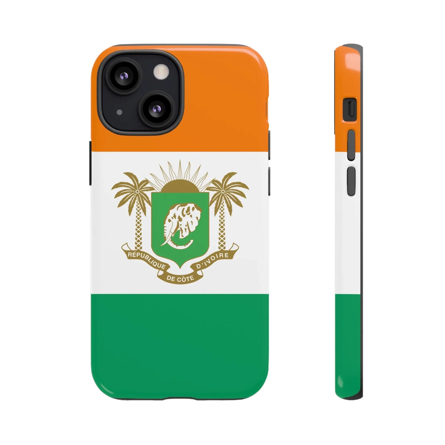 Ivory Coast Flag Tough Phone Case — Côte d&