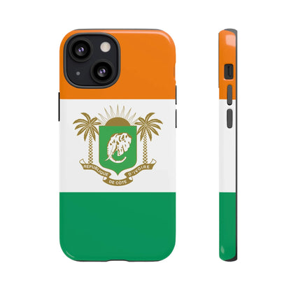 Ivory Coast Flag Tough Phone Case — Côte d&