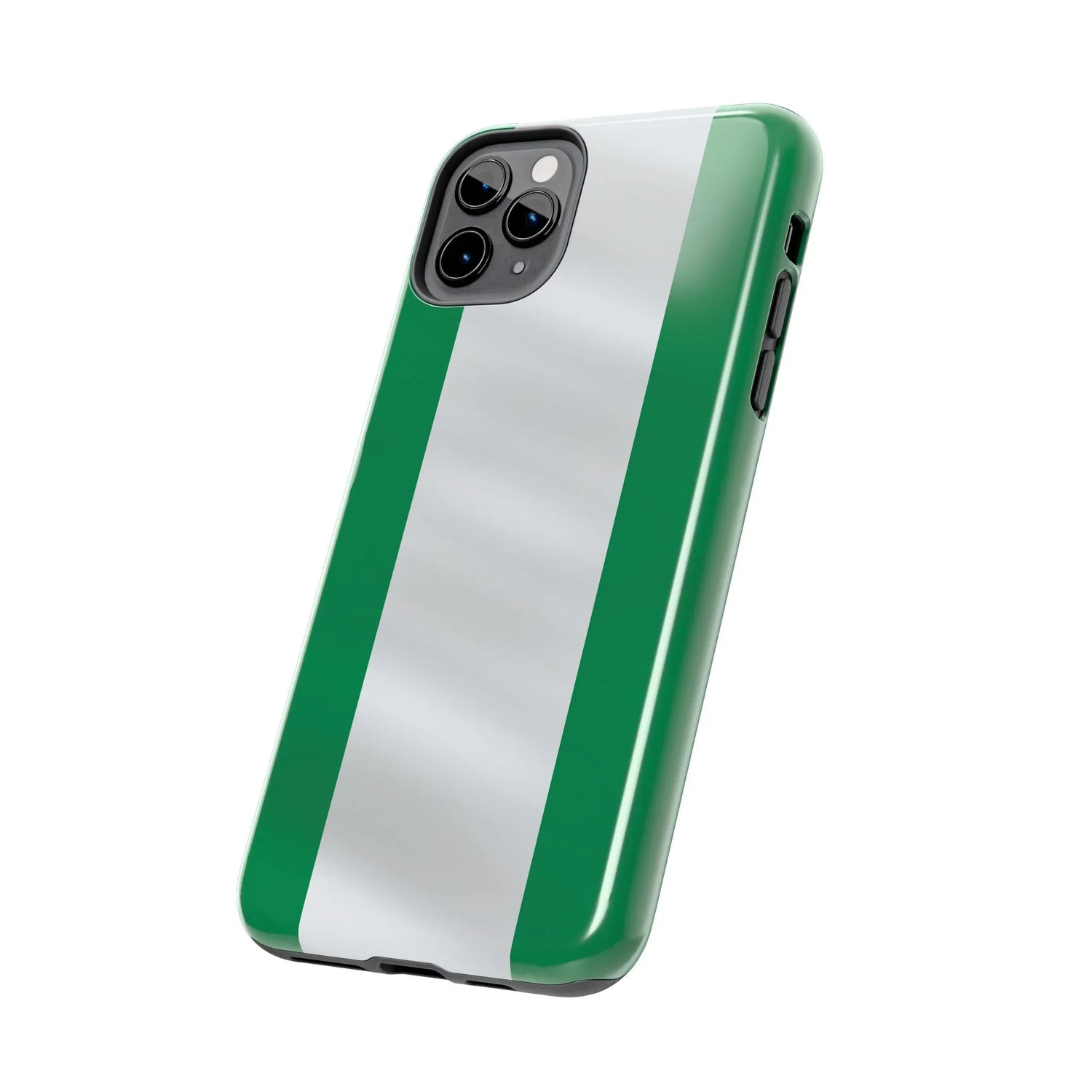 Tough Phone Case — Nigerian flag Rugged Protective Cover - DiwaKi