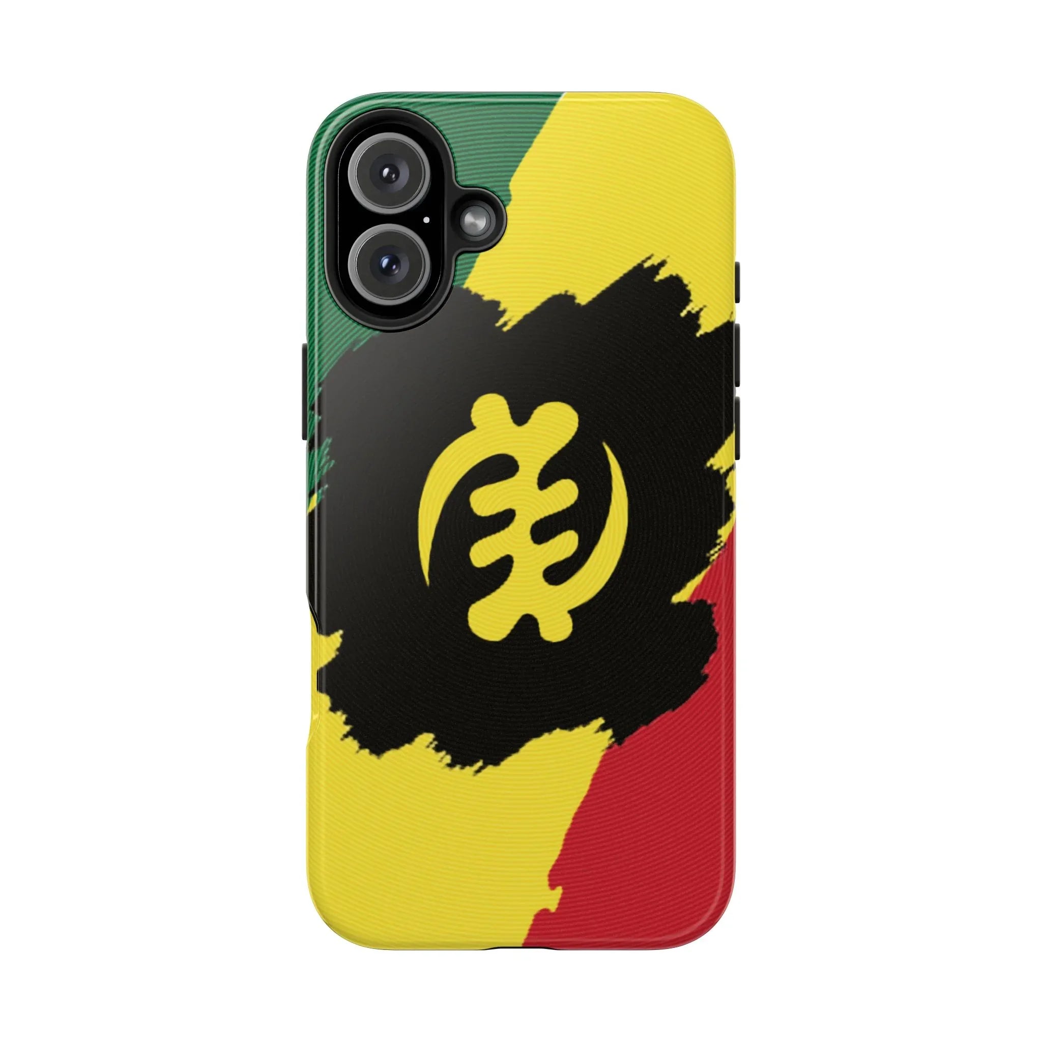 Sankofa Tough Phone Case — Shockproof Protective Phone Cover with Ghana Adinkra Symbol - DiwaKi