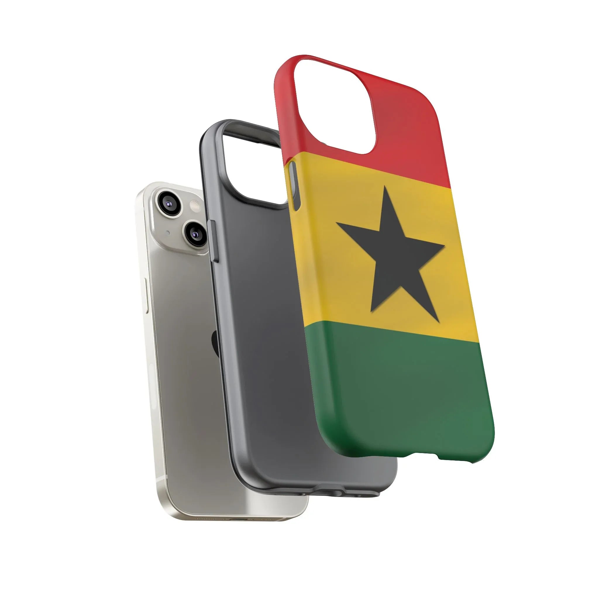 Ghana Colors Rugged Phone Cover - DiwaKi