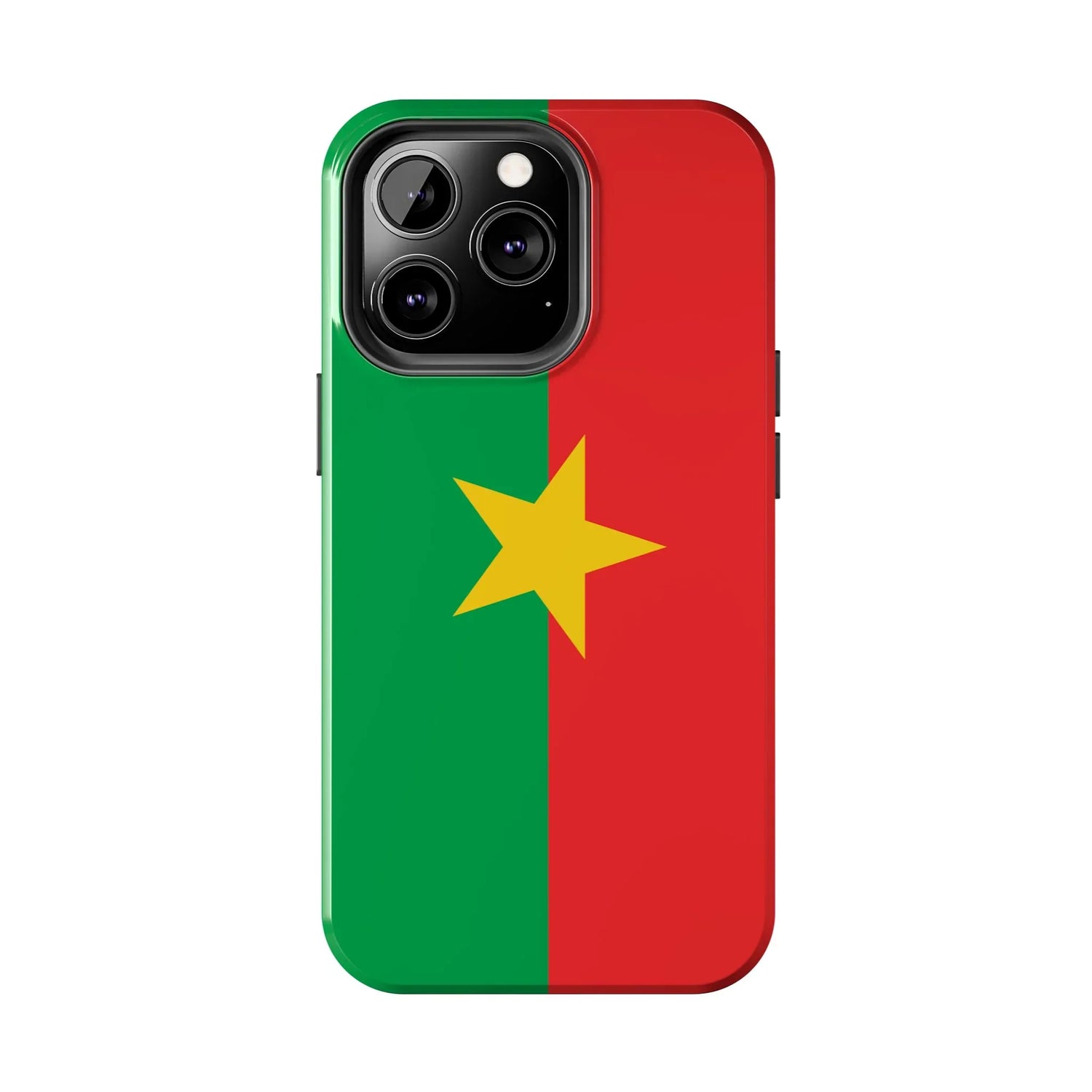 Burkina Faso Flag Tough Phone Case – Durable Protective Cover - DiwaKi
