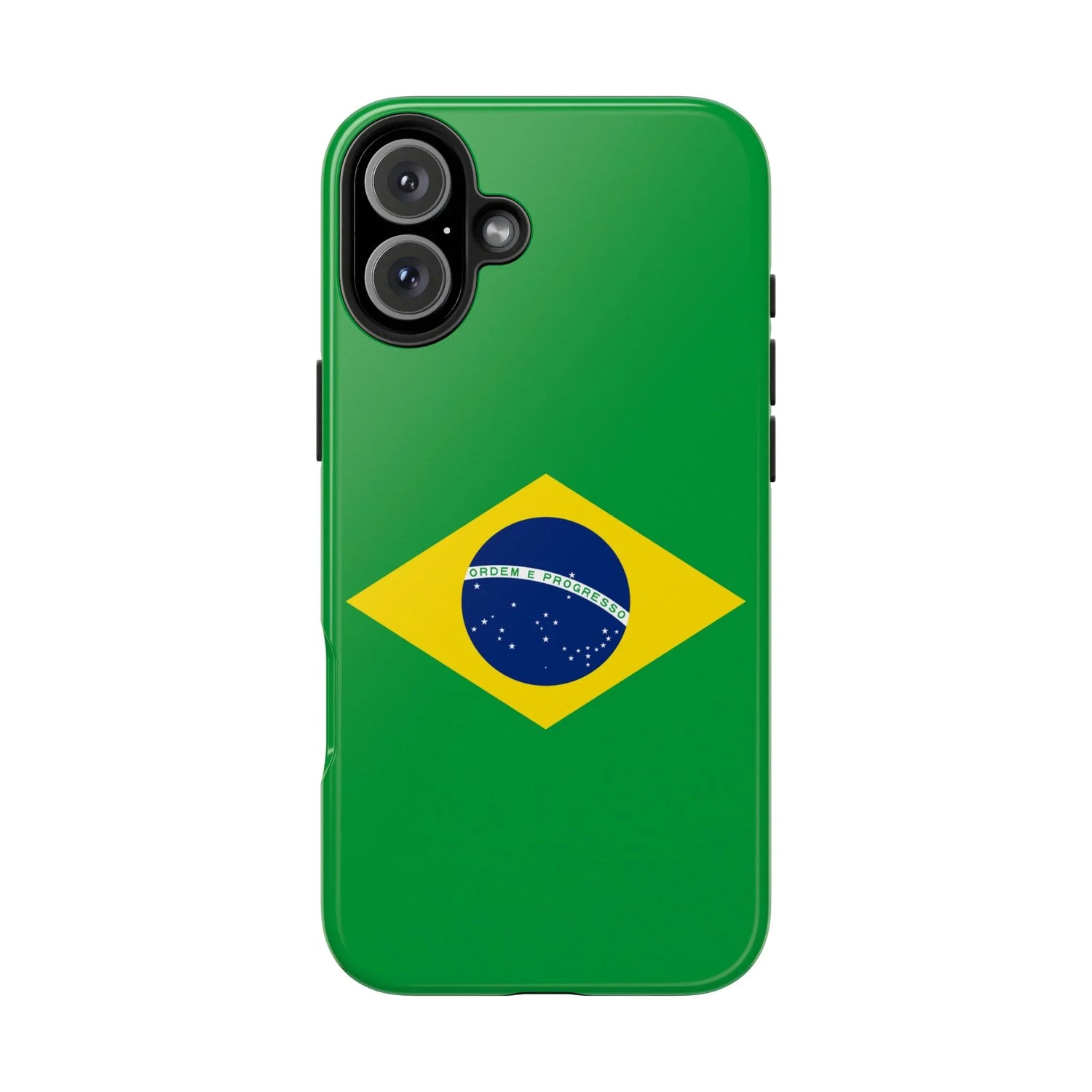 Brazil Flag Tough Phone Case — Protective Patriotic Phone Cover - DiwaKi